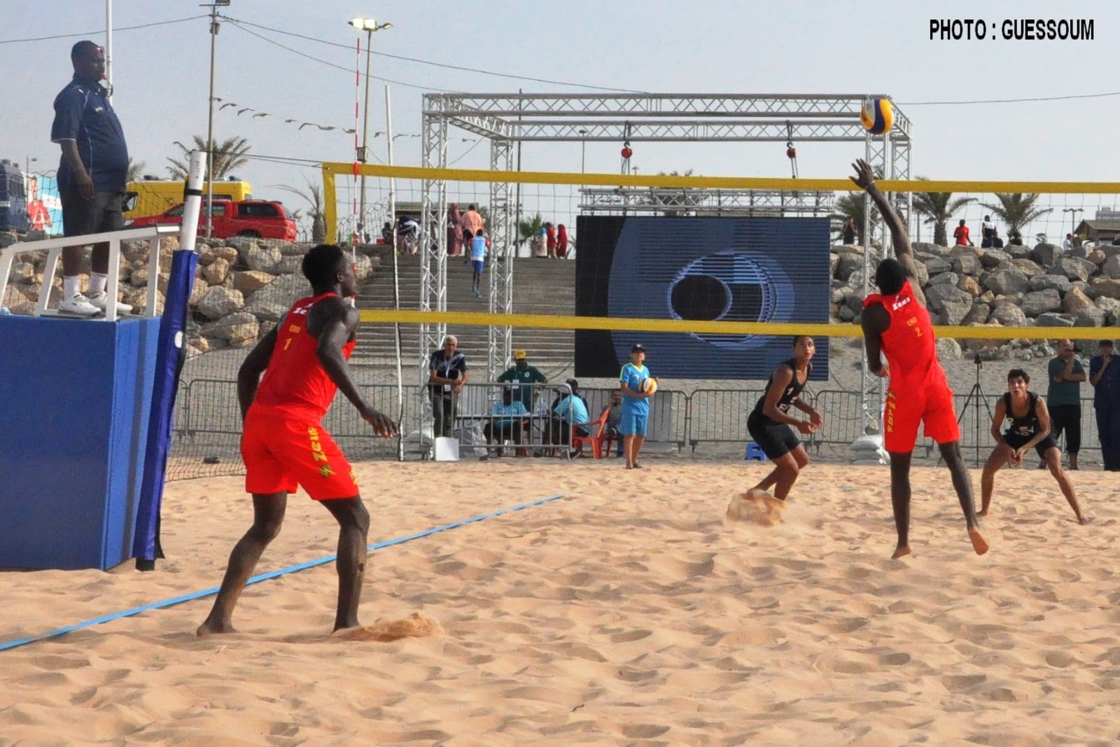 Sec Volly Pantai - beach volley | Le Kpakpato Sportif