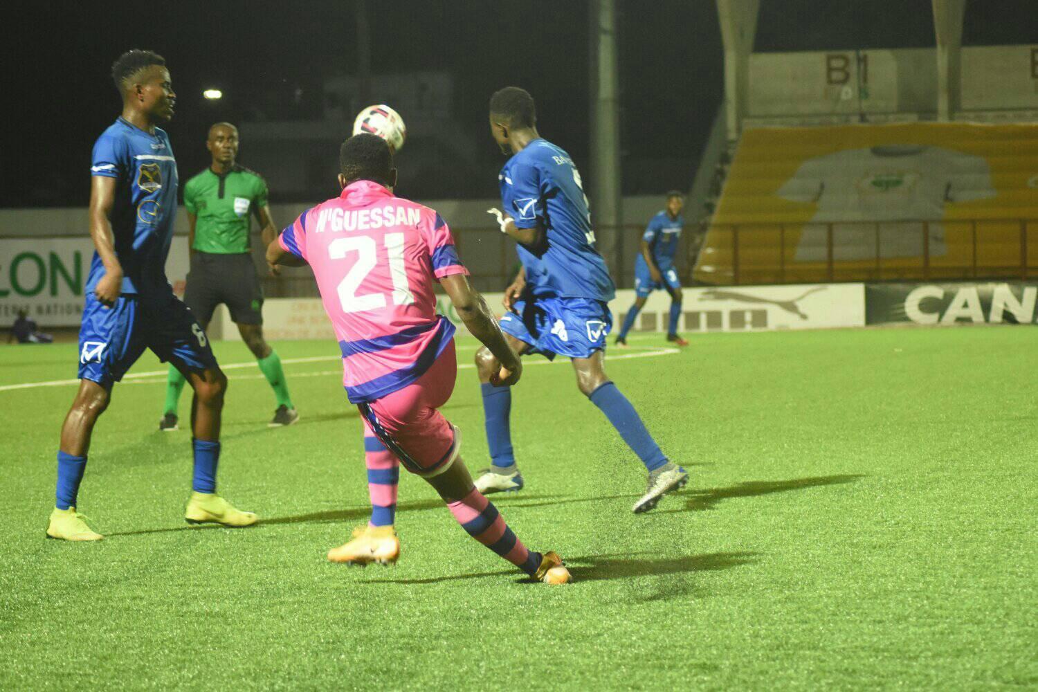 RESUME J28 RCA VS BOUAKE FC ( 4 - 0 ) 