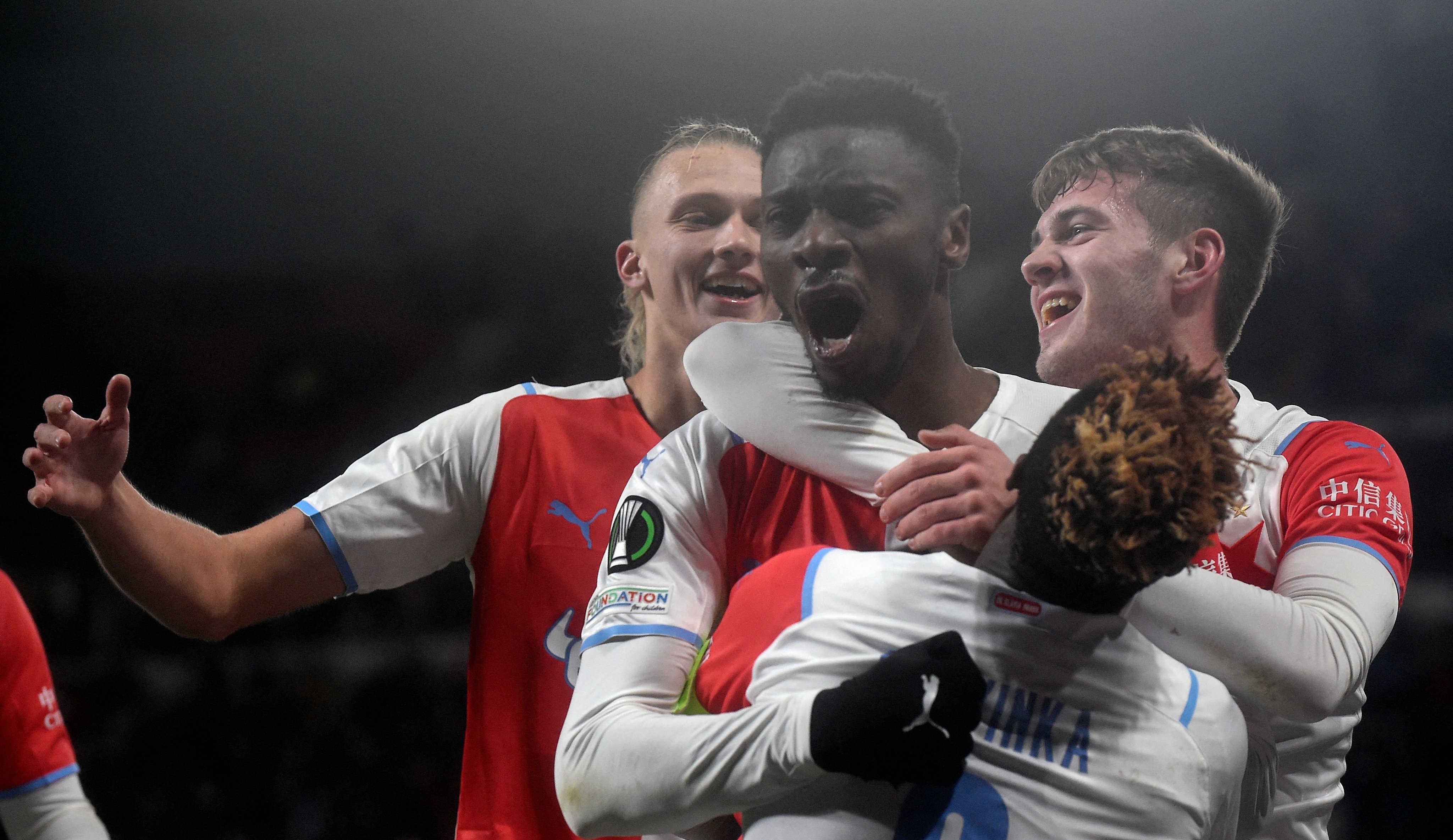 Ibrahim Traore (Slavia Praha) during the Uefa Champions League